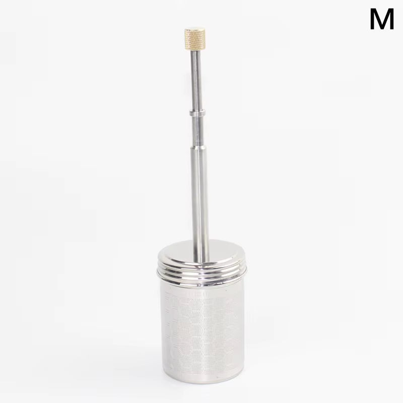 Coffee Filter Screen Camping Stainless Steel Coffee Maker Tea Infuser Portable Coffee Brewer Final Press Coffee Accessories