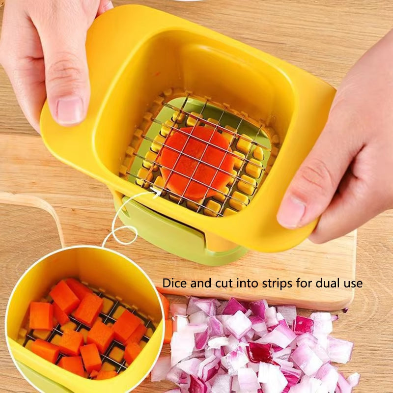 Vegetable DicerFeatures:
Made of high quality material, sturdy and durable. The outline is clear, smooth and delicate, and the three-dimensional effect is strong.
Simple charm, creDrift & DwellVegetable Dicer